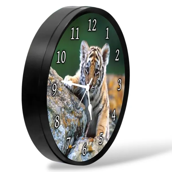 Multicolour_Indian_Tiger_Abs_Plastic_Wall_Clock_With_Glass_In_Front_28_X_28_X_6Cm