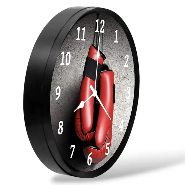 Multicolour_Boxing_Sports_Abs_Plastic_Wall_Clock_With_Glass_In_Front_28_X_28_X_6_Cm