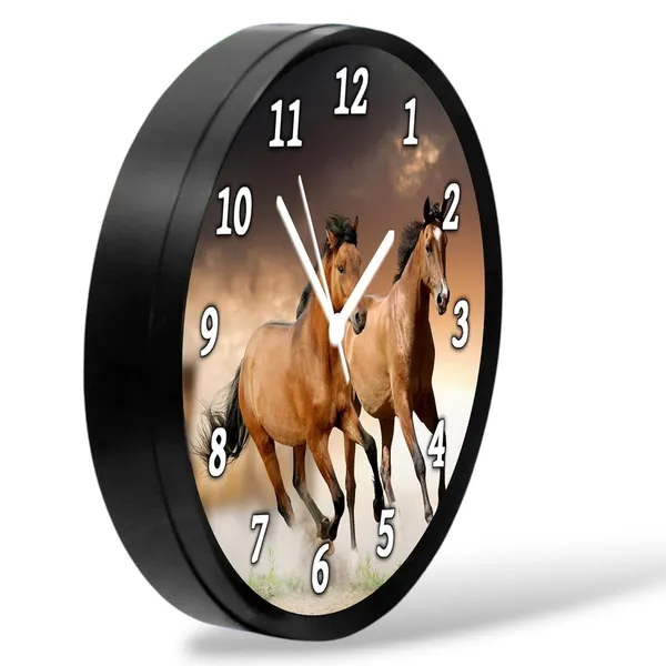 Multicolour_Hourse_Run_Ji_Abs_Plastic_Wall_Clock_With_Glass_In_Front_28_X_28_X_6_Cm