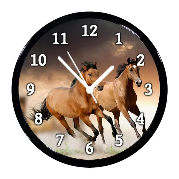 Multicolour_Hourse_Run_Ji_Abs_Plastic_Wall_Clock_With_Glass_In_Front_28_X_28_X_6_Cm