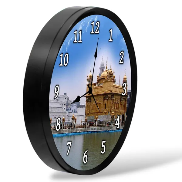 Multicolour_Swaran_Mandir_Ji_Abs_Plastic_Wall_Clock_Diwali_Gifts_With_Glass_In_Front_28_X_28_X_6_Cm