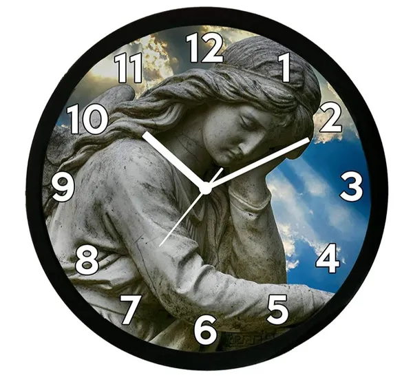 Multicolour_Mother_Mary_Ji_Abs_Plastic_Wall_Clock_Diwali_Gifts_With_Glass_In_Front_28_X_28_X_6_Cm