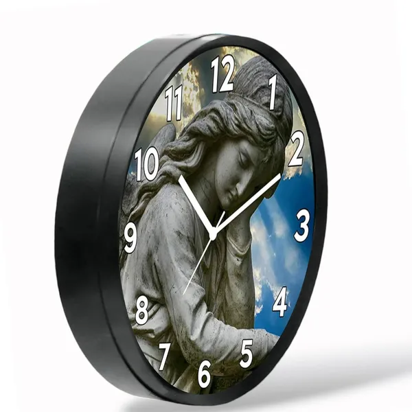 Multicolour_Mother_Mary_Ji_Abs_Plastic_Wall_Clock_Diwali_Gifts_With_Glass_In_Front_28_X_28_X_6_Cm