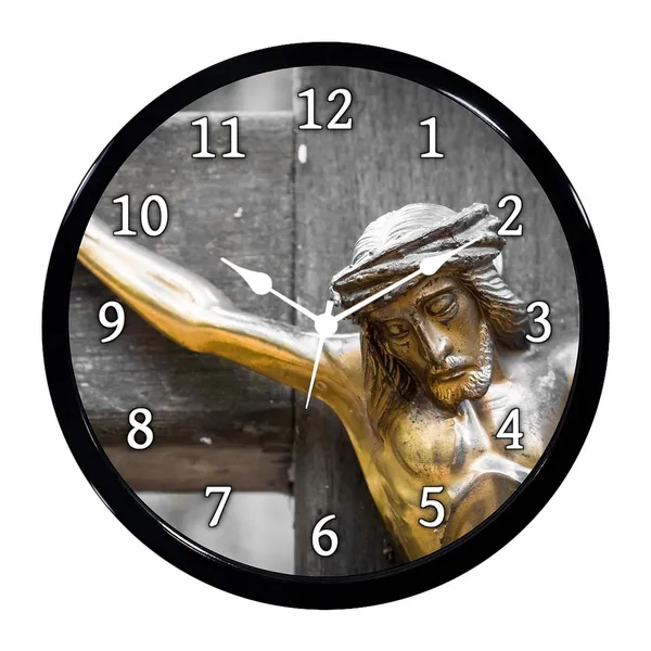 Multicolour_Jesus_New_123_Plastic_Wall_Clock_Diwali_Gifts_With_Glass_In_Front_28_X_28_X_6_Cm