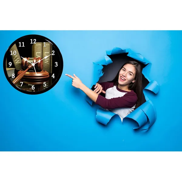 Multicolour_Advocate_Abs_Plastic_Wall_Clock_With_Glass_In_Front,_28_X_6_X_28_Cm,_Multicolour