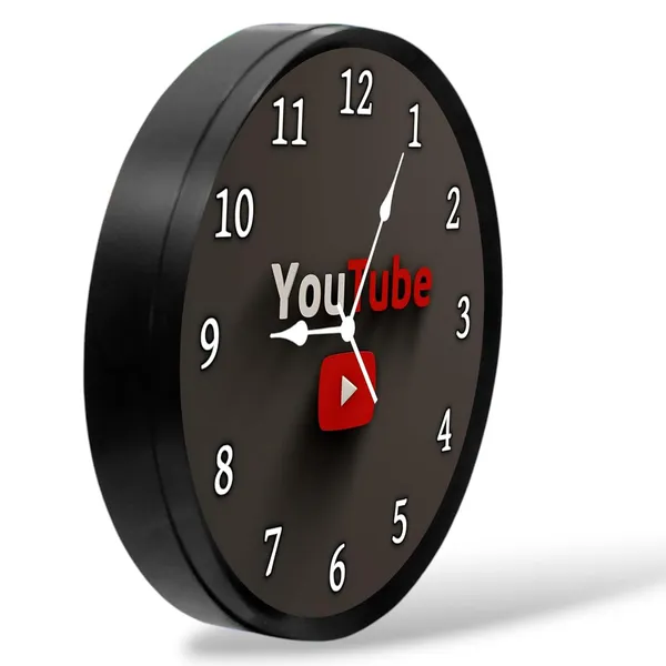 Multicolour_Youtube_Abs_Plastic_Wall_Clock_With_Glass_In_Front_28_X_28_X_6_Cm