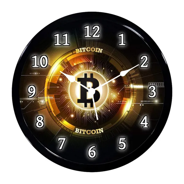 Multicolour_Bitcoin_2_Abs_Plastic_Wall_Clock_With_Glass_In_Front
