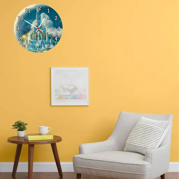 Multicolour_Beauty_Land_Round_Mdf_Wooden_Wall_Clock_Without_Glass_(28_Cm_X_28_Cm_X_1.5_Cm)
