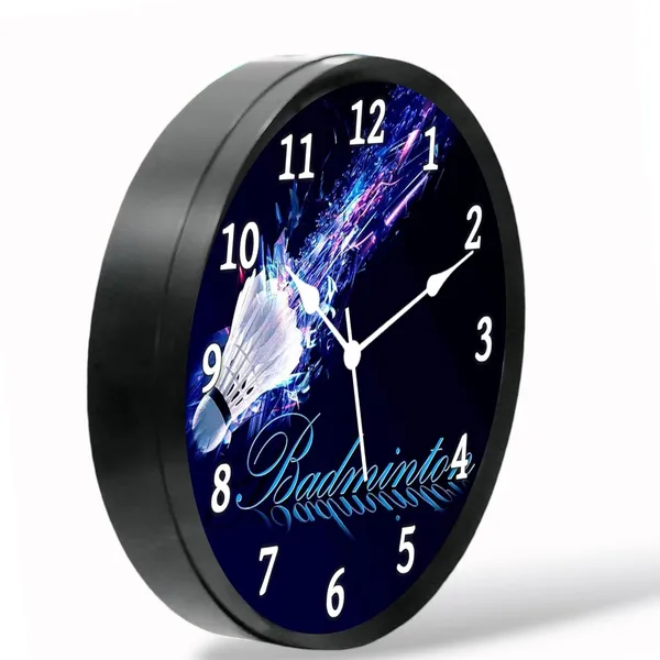 Multicolour_Badminton_2_Abs_Plastic_Wall_Clock_With_Glass_In_Front