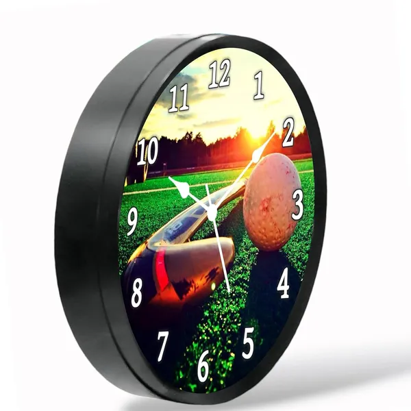 Multicolour_Hockey_Player_Abs_Plastic_Wall_Clock_With_Glass_In_Front_28_X_28_X_6_Cm