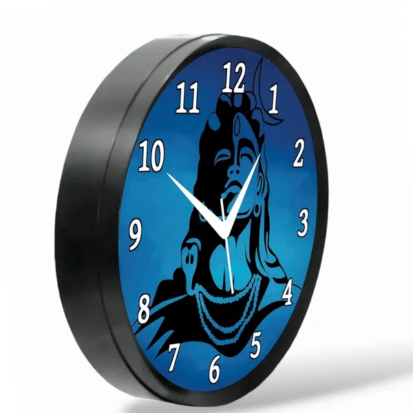 Multicolour_Shiv_Ji_Abs_Plastic_Wall_Clock_With_Glass_In_Front._28_X_28_X_Cm