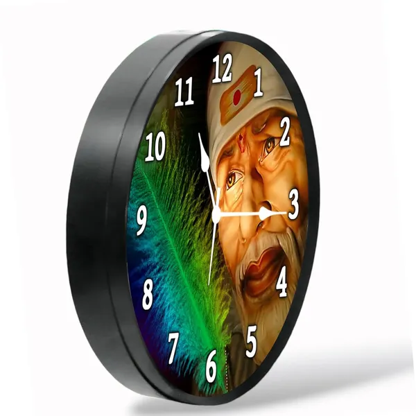 Multicolour_Sai_Baba_Ji_Abs_Plastic_Wall_Clock_With_Glass_In_Front_28_X_28_X_6_Cm..._Modern_Clock_Large_..