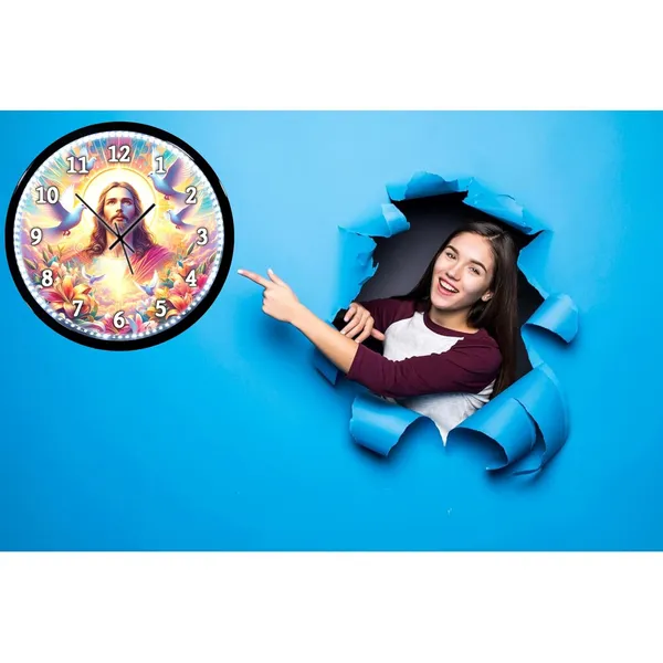 White_Jesus_New_Led_Light_Abs_Plastic_Wall_Clock_With_Glass_In_Front