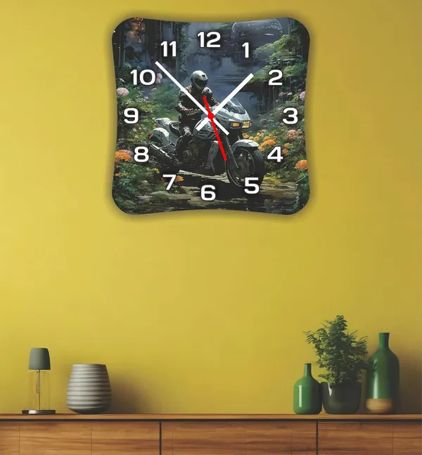 Multicolour_Mdf_Wooden_Wall._Clock_Without_Glass_Modern_Look_Clock_Lm_Quality_(11_Inch)