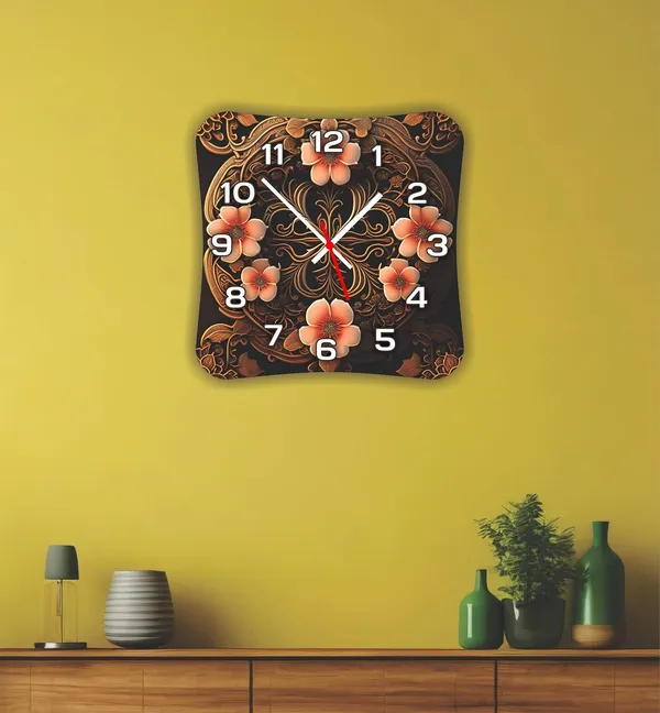 Multicolour_Mdf_Wooden_Wall._Clock_Without_Glass_Modern_Look_Clock_Lm_Quality_(11_Inch)