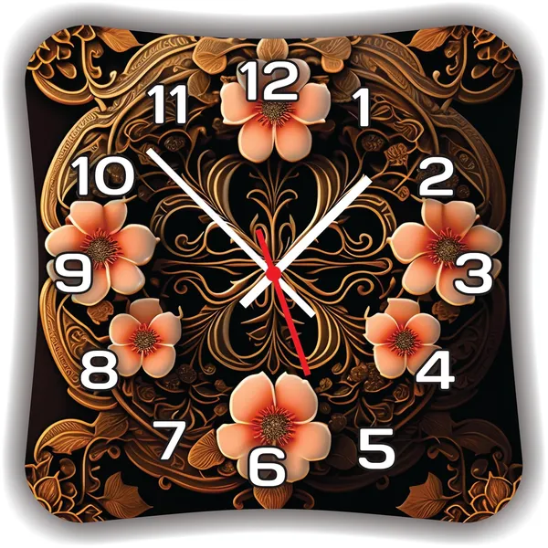 Multicolour_Mdf_Wooden_Wall._Clock_Without_Glass_Modern_Look_Clock_Lm_Quality_(11_Inch)