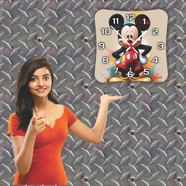 Multicolour_Mdf_Wooden_Wall._Clock_Without_Glass_Modern_Look_Clock_Lm_Quality_(11_Inch)