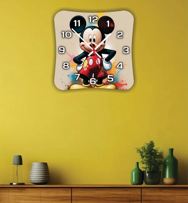 Multicolour_Mdf_Wooden_Wall._Clock_Without_Glass_Modern_Look_Clock_Lm_Quality_(11_Inch)
