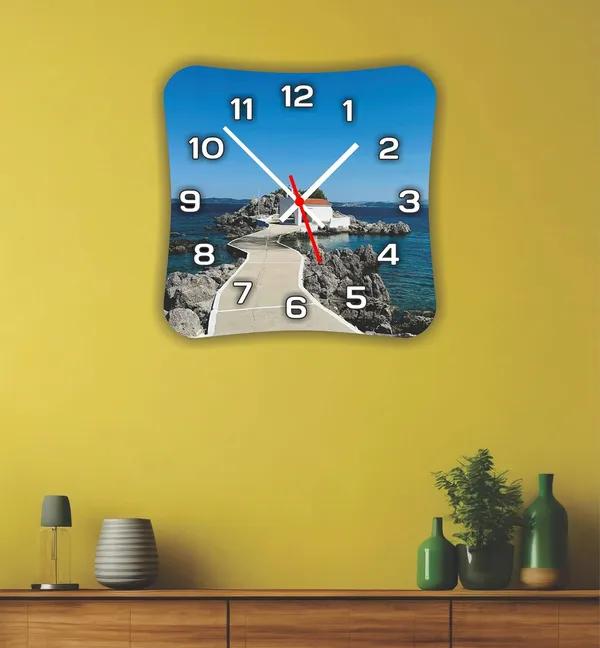 Multicolour_Mdf_Wooden_Wall._Clock_Without_Glass_Modern_Look_Clock_Lm_Quality_(Lm03,_11_Inch)