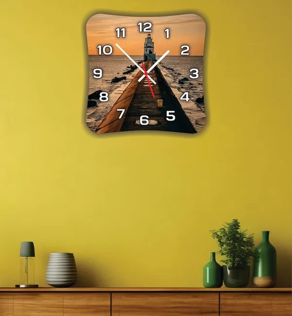Multicolour_Mdf_Wooden_Wall._Clock_Without_Glass_Modern_Look_Clock_Lm_Quality01_(10_Inch)
