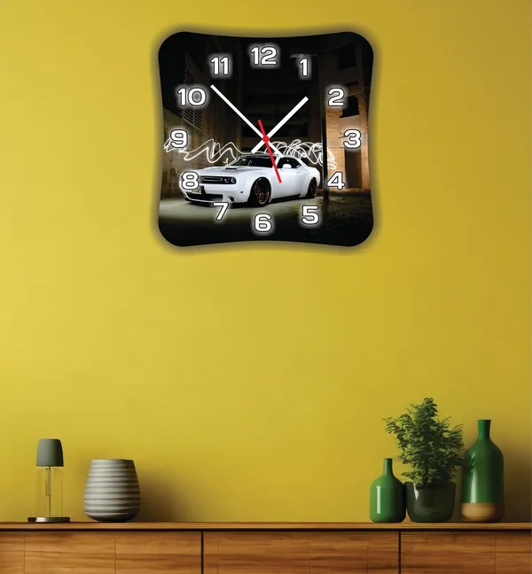 Multicolour_Mdf_Wooden_Wall._Clock_Without_Glass_Modern_Look_Clock_Lm_Quality01_(10_Inch)
