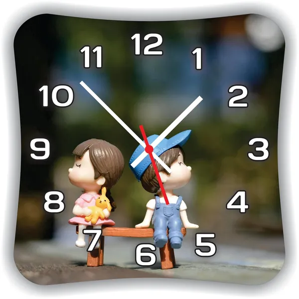 Multicolour_Mdf_Wooden_Wall._Clock_Without_Glass_Modern_Look_Clock_Lm_Quality01_(10_Inch)