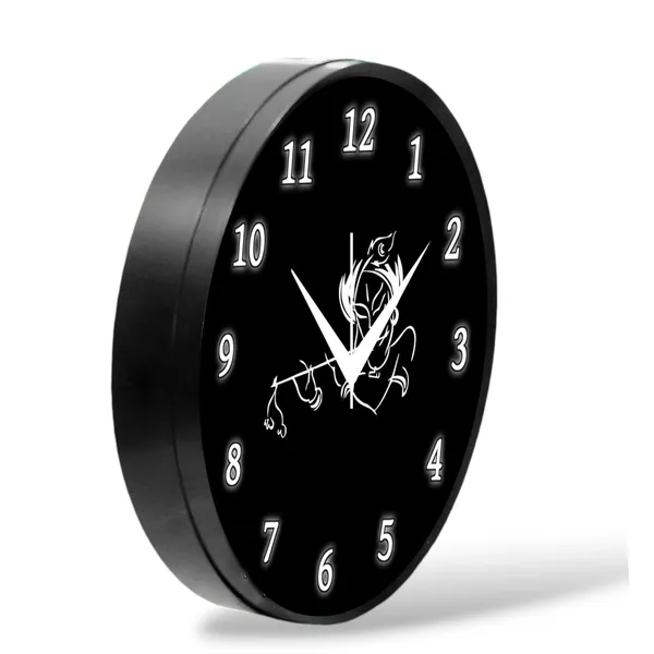 Multicolour_Round_Wall_Clock_28_X_28_X_6_Cm,_Abs_Plastic_Frame_With_Glass_Front_Modern_Decorative_Clock_For_Home,_Office,_Living_Room_(Krishna_Ji)