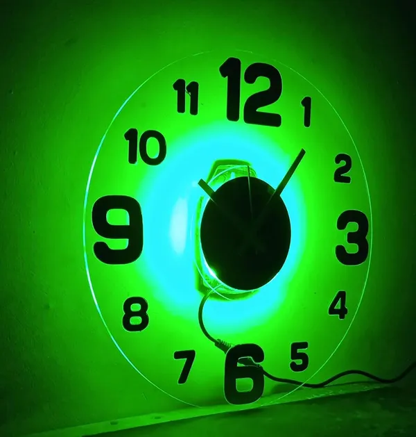 Green_Acrylic_Modern_Neon_Wall_Clock_With_Neon_Led_Backlight_(12_Inches)_With_Gold_Number-_Neon_Light_New_Wall_Clock
