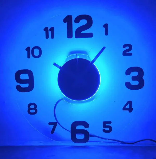 Blue_Acrylic_Modern_Neon_Wall_Clock_With_Neon_Led_Backlight_(12_Inches)_With_Gold_Number-_Neon_Light_New_Wall_Clock