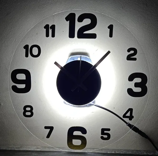 White_Acrylic_Modern_Neon_Wall_Clock_With_Neon_Led_Backlight_(12_Inches)_With_Gold_Number-_Neon_Light_New_Wall_Clock