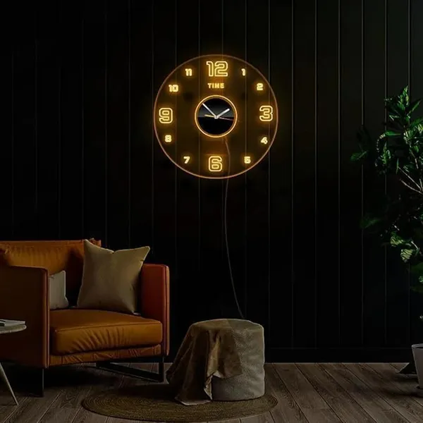 Orange_Acrylic_Modern_Neon_Wall_Clock_With_Neon_Led_Backlight_(12_Inches)_-_Neon_Light_Clear_Number_Visible_(Also_You_Can_Use_This_Clock_As_A_Night_Lamp)_Neon_Look