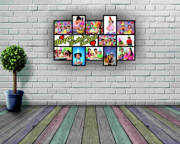 Multicolour_Happy_Birthday_Your_Pictures_And_Names_Customized_Collage_Photo_Frame_|_Best_Gift_For_Friends,_Kids,_Girlfriend,_Boyfriend,_Sister,_Brother,_Husband,_Wife,_Mom_And_Dad_(Colored_Text)