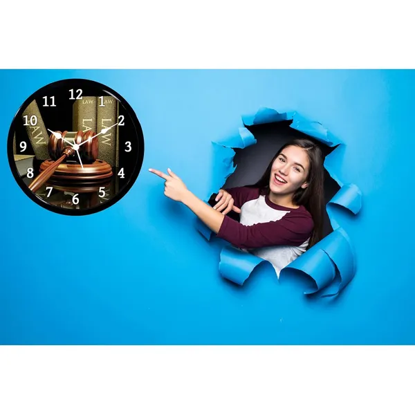 Multicolour_Advocate_28_Cm_Wall_Clock_|_Abs_Plastic_Frame_With_Front_Glass_|_Movement_|_Stylish_Wall_Decor_For_Home_&_Office