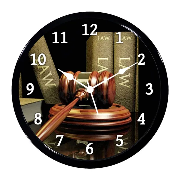 Multicolour_Advocate_28_Cm_Wall_Clock_|_Abs_Plastic_Frame_With_Front_Glass_|_Movement_|_Stylish_Wall_Decor_For_Home_&_Office