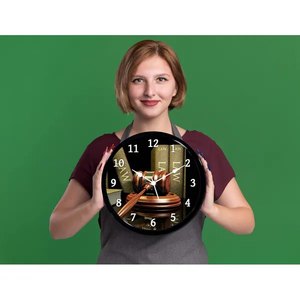 Multicolour_Advocate_28_Cm_Wall_Clock_|_Abs_Plastic_Frame_With_Front_Glass_|_Movement_|_Stylish_Wall_Decor_For_Home_&_Office