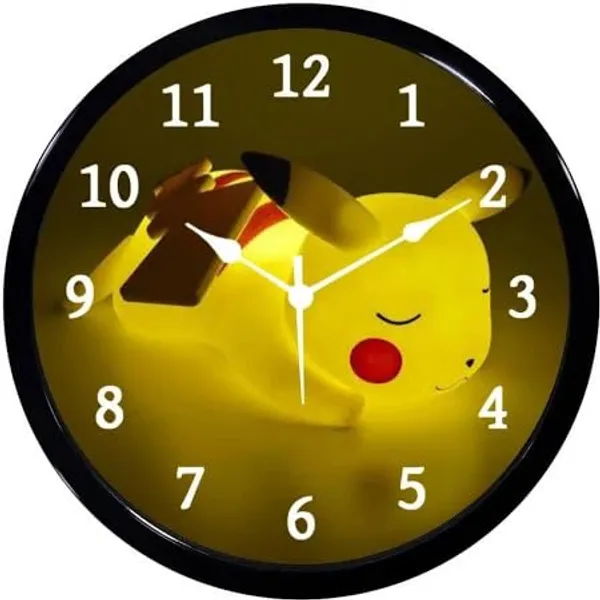Multicolour_Cartoon_Wall_Clock_28_X_28_X_6_Cm_-_Cute_Design_Round_Clock_For_Kids_Room,_Bedroom_&_Home_Decor