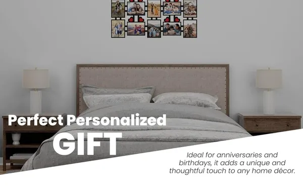 Multicolour_Medium_Density_Wood_Board_12_Rectangular_Photos_Customized_Family_Or_Name_Collage_Frame|Customized_For_Anniversary,_Birthday_And_All_Occasions_Frame_With_Name_12X18_Inch,_Family