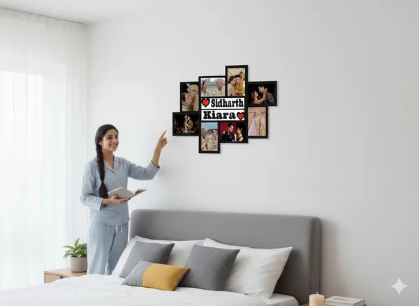 Multicolour_Customized_Collage_Photo_Frame_For_Anniversary_And_Birthday_Gift-_Personalized_With_Couple,_Friend,_Husband,_Wife_Image_(30_*_40_Cm)_New_Frame