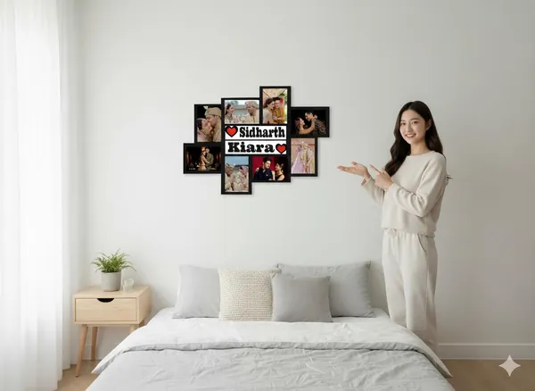 Multicolour_Customized_Collage_Photo_Frame_For_Anniversary_And_Birthday_Gift-_Personalized_With_Couple,_Friend,_Husband,_Wife_Image_(30_*_40_Cm)_New_Frame