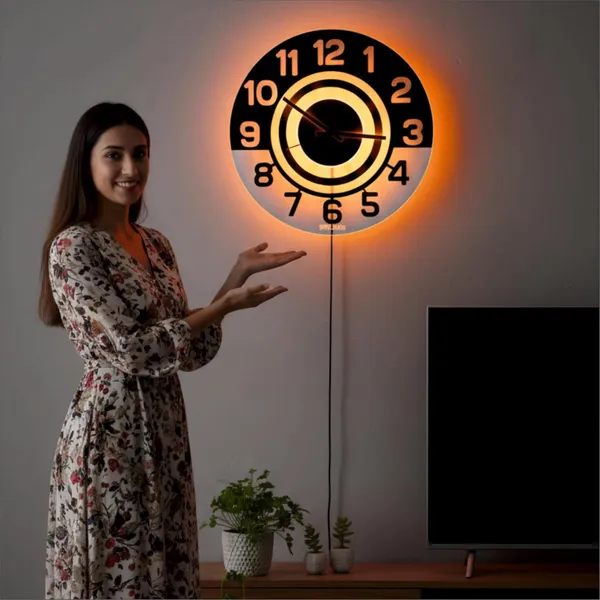 Orange_12_Inch_Acrylic_Modern_Neon_Wall_Clock_With_Led_Backlight_|_Night_Lamp_Neon_Clock_With_Clear_Visible_Numbers_For_Home,Bedroom,Office_Decor_|_Light_Off_Show_Black_Numbers