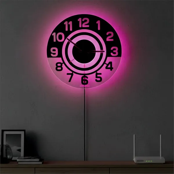 Pink_12_Inch_Acrylic_Modern_Neon_Wall_Clock_With_Led_Backlight_|_Night_Lamp_Neon_Clock_With_Clear_Visible_Numbers_For_Home,Bedroom,Office_Decor_|_Light_Off_Show_Black_Numbers