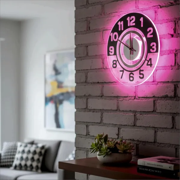 Pink_12_Inch_Acrylic_Modern_Neon_Wall_Clock_With_Led_Backlight_|_Night_Lamp_Neon_Clock_With_Clear_Visible_Numbers_For_Home,Bedroom,Office_Decor_|_Light_Off_Show_Black_Numbers