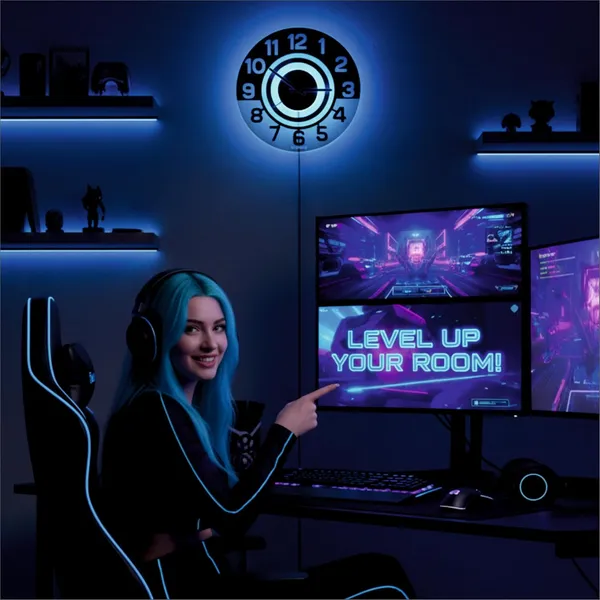 Blue_12_Inch_Acrylic_Modern_Neon_Wall_Clock_With_Led_Backlight_|_Night_Lamp_Neon_Clock_With_Clear_Visible_Numbers_For_Home,Bedroom,Office_Decor_|_Light_Off_Show_Black_Numbers