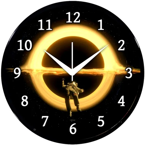 Multicolour_Astronaut_Black_Hole_Wall_Clock_For_Home_&_Office_|_Space_Theme_Decorative_Analog_Wall_Clock_For_Living_Room,_Bedroom_&_Kids_Room