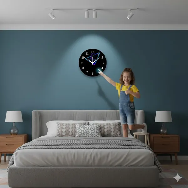 Multicolour_Black_Panther_Theme_Wall_Clock_For_Home_&_Office_|_Stylish_Decorative_Analog_Clock_(26_X_26_X_6_Cm)