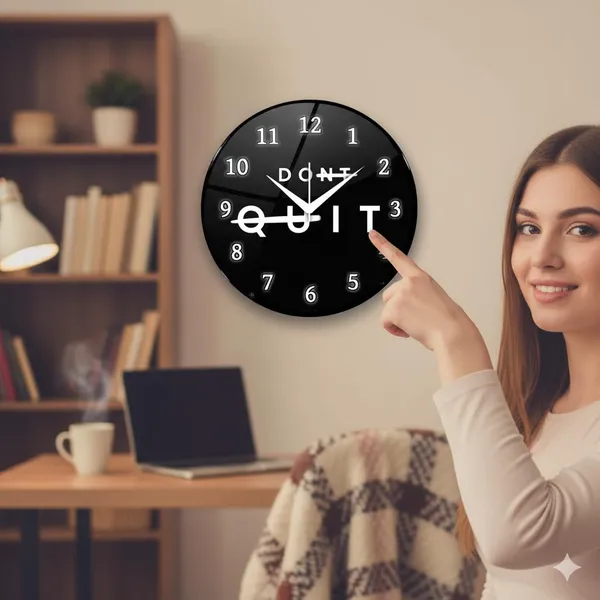 Multicolour_Motivational_Quote_Wall_Clock_Dont_Quit_Round_Analog_Clock_For_Home,_Office_&_Study_Room_Decor_(26_X_26_X_6_Cm)