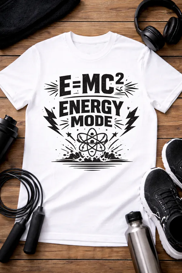 Babawill_E=MC²_Energy_Mode_Graphic_T-Shirt_–_Science_Inspired_Motivational_Tee