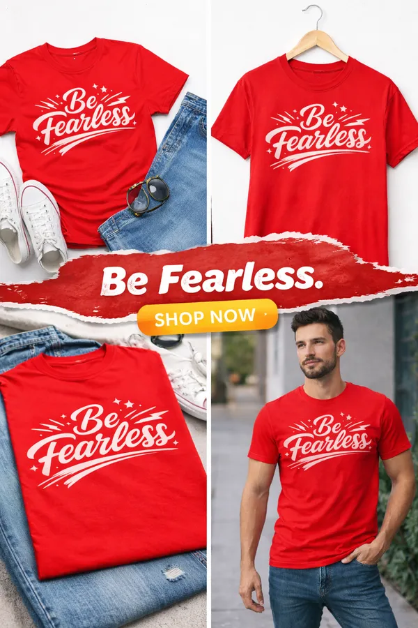 Be_Fearless_Bold_Quote_Printed_Casual_T-Shirt