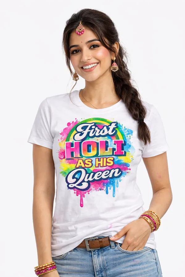 First_Holi_as_His_Queen_–_Color_Splash_Edition