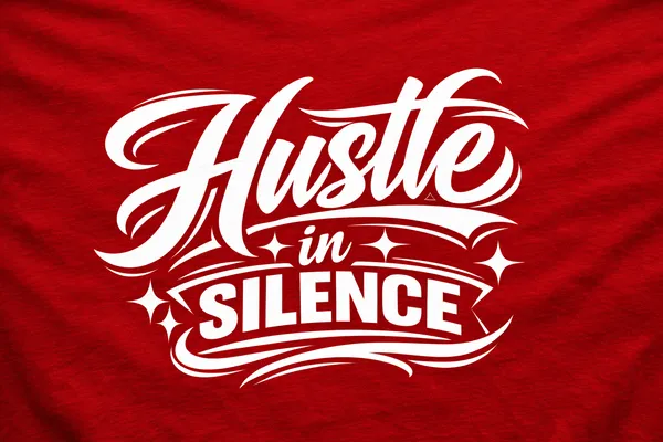 Hustle_in_Silence_Inspirational_Quote_Printed_Red_T-Shirt